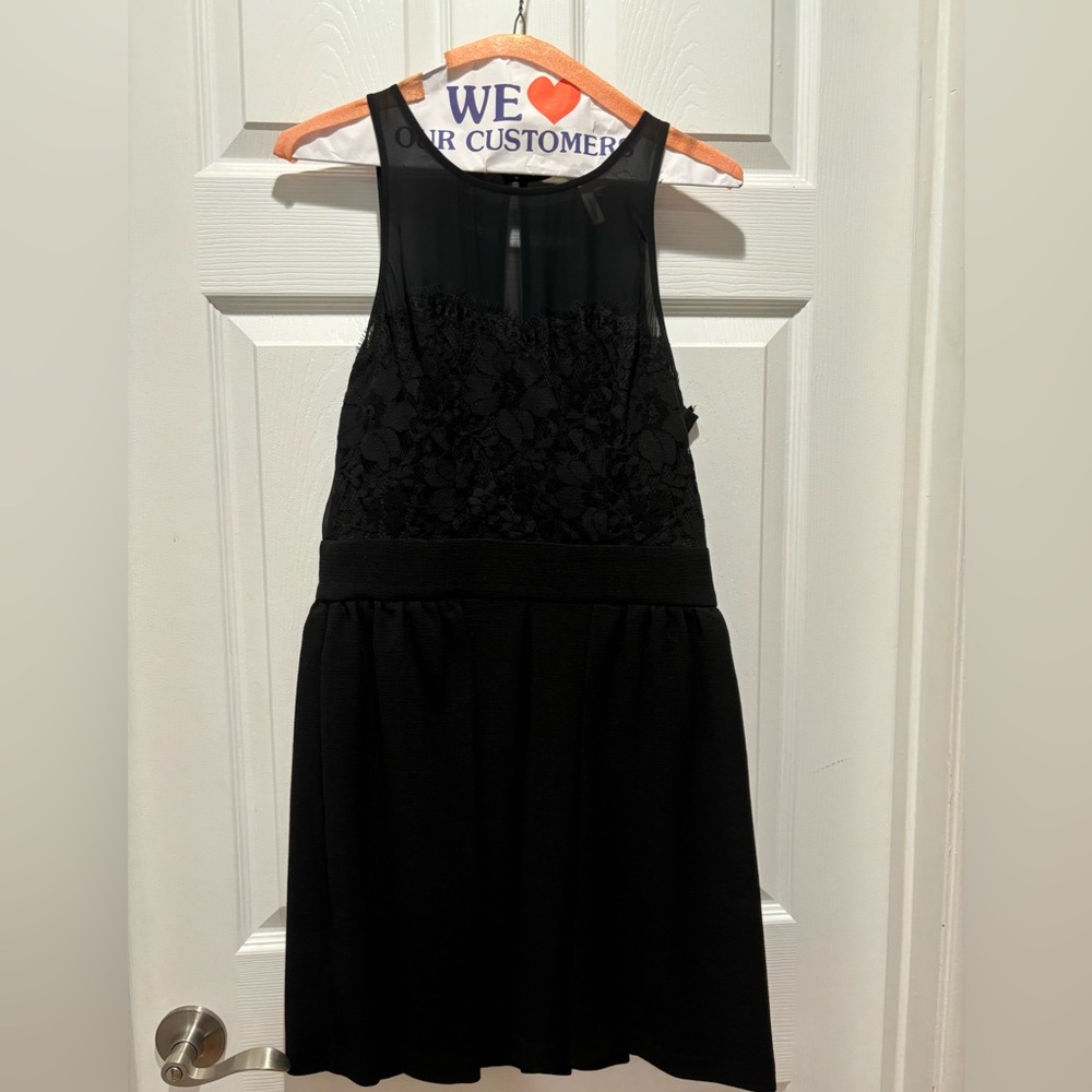 BCBG black cocktail dress